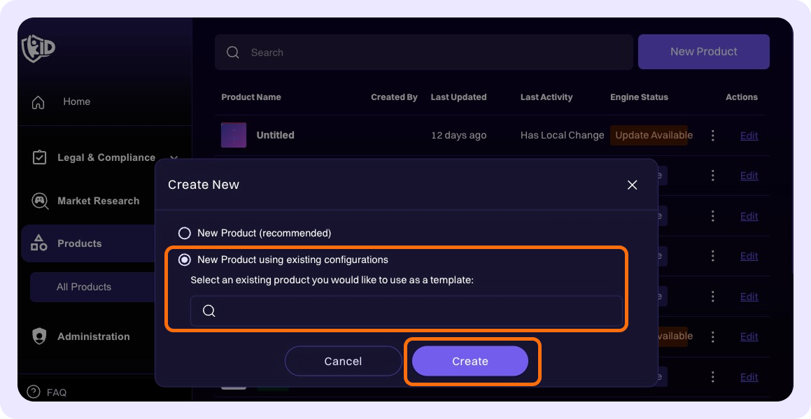 Create New Product 4