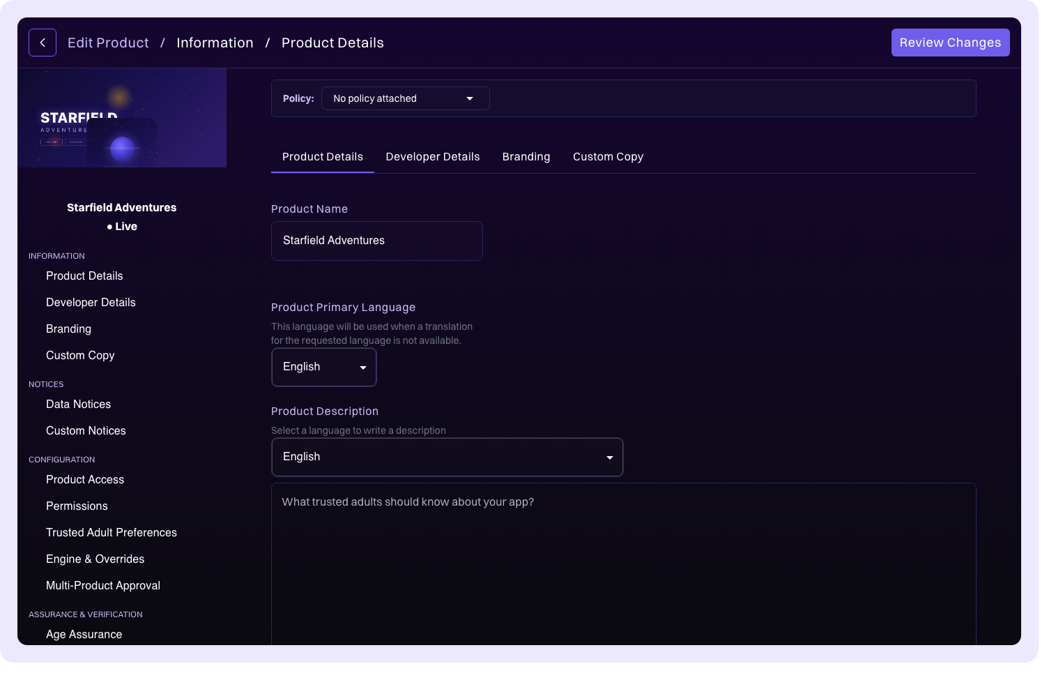 Product details
