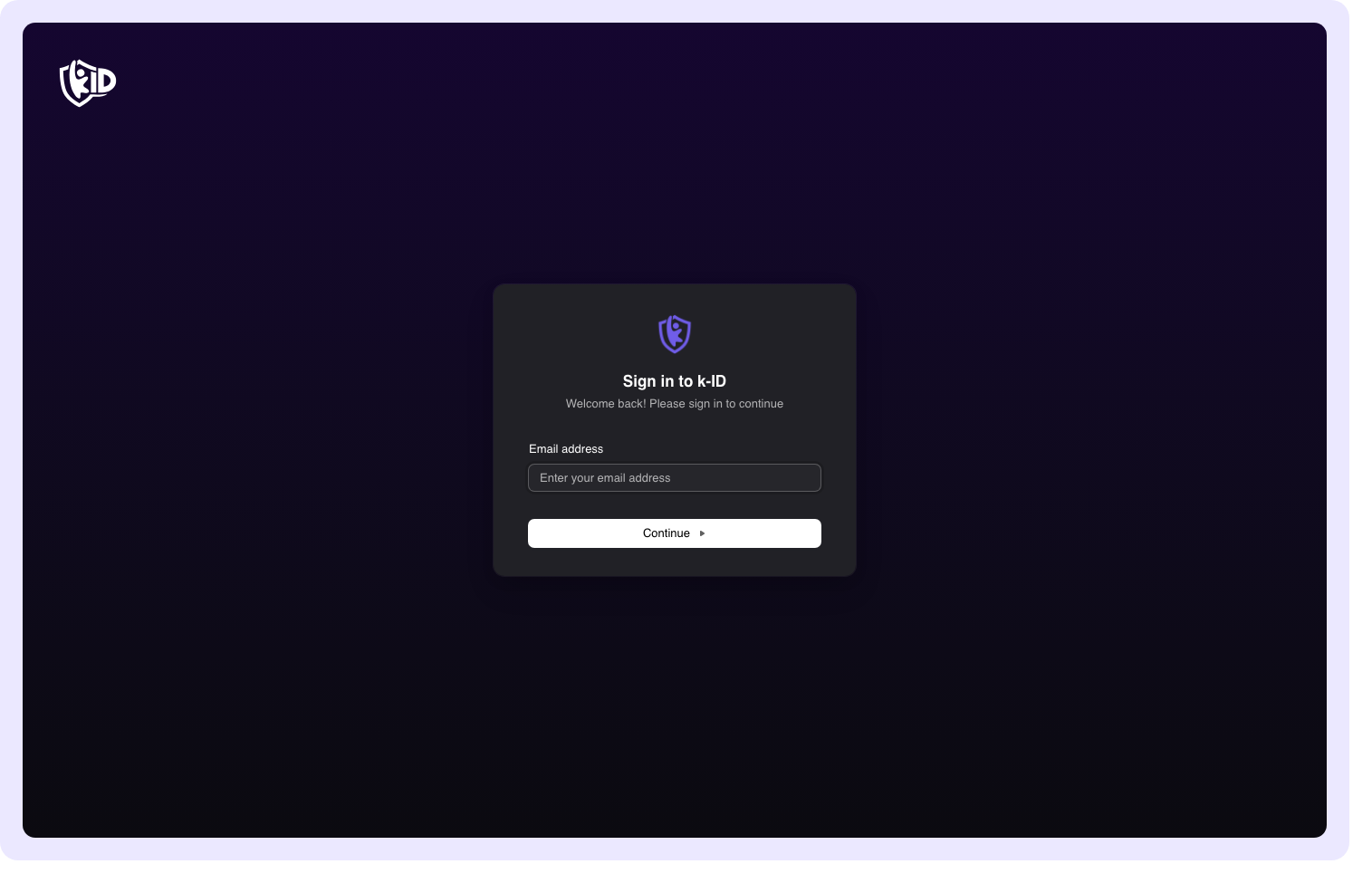 Compliance Studio login page